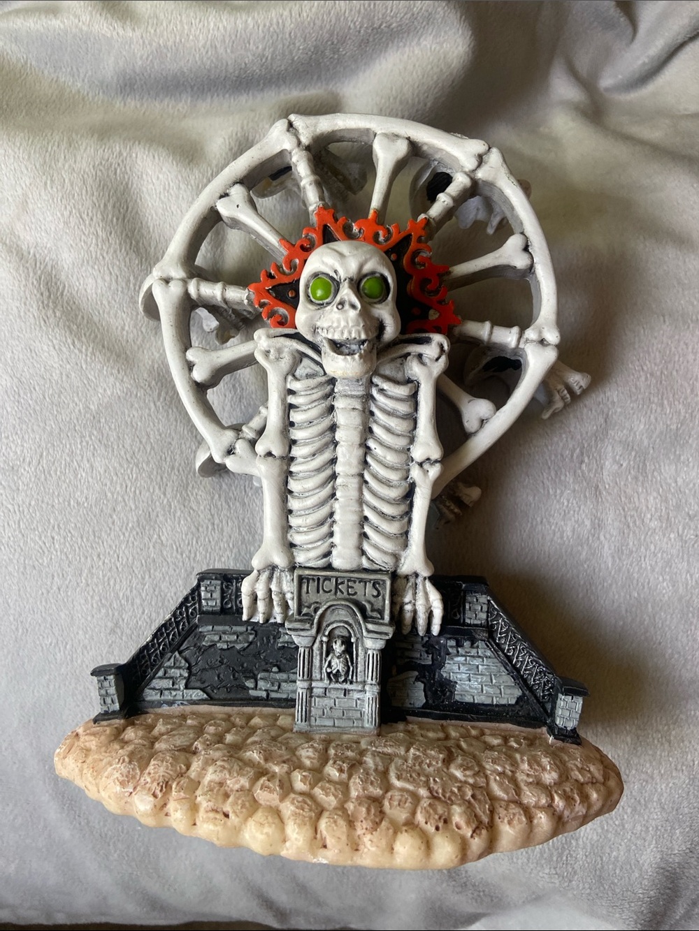 Ashland Halloween Fall Skeleton Ferris Wheel For Fairy Garden Village